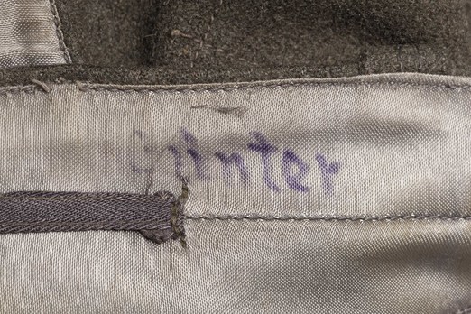 Luftwaffe Early Pattern Paratrooper Trousers Detail Stamp