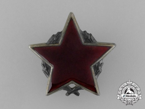 Order of the Partisan Star, II Class Obverse