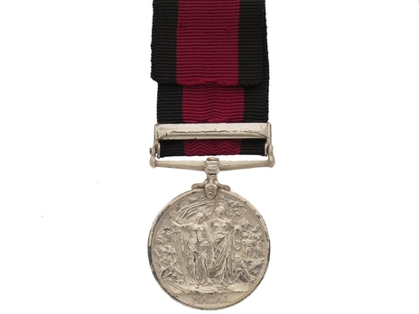 Silver Medal (with "1906" clasp) Reverse