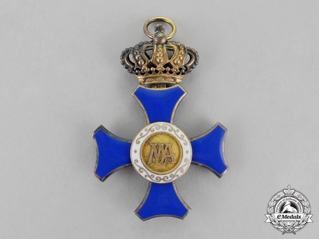 Order of Maria Anna, I Class Cross Reverse