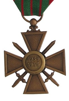 Bronze Cross (1939 1945) Reverse