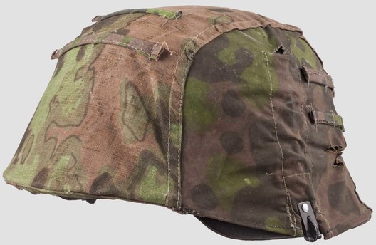 Waffen-SS Camouflage Helmet Cover (2nd pattern) Profile