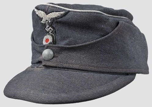 Luftwaffe Officer Ranks Visored Field Cap (Mountain Cap pattern) Profile