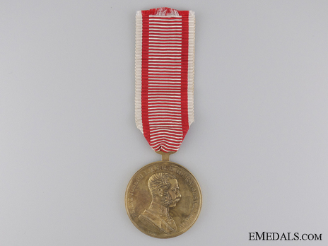 Type VIII, Gold Medal (with oval suspension) Obverse