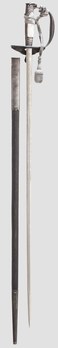 Diplomatic Corps Official's Sword Reverse