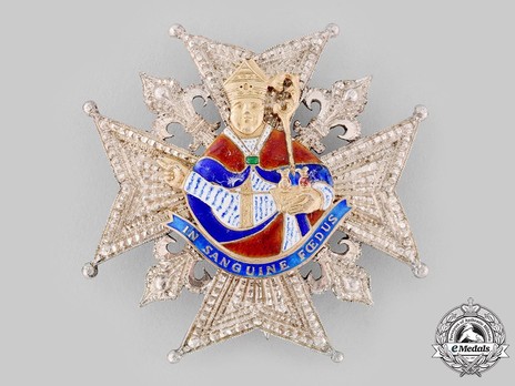 Order of Saint Januarius, Knight's Breast Star Obverse