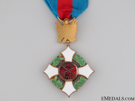 Military Order of Italy, Officer's Cross Reverse