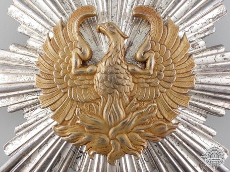 Order of the Phoenix, Type I, Grand Cross Breast Star Obverse Detail