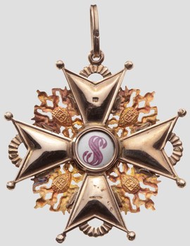 Order of Saint Stanislaus I Class Badge Obverse 