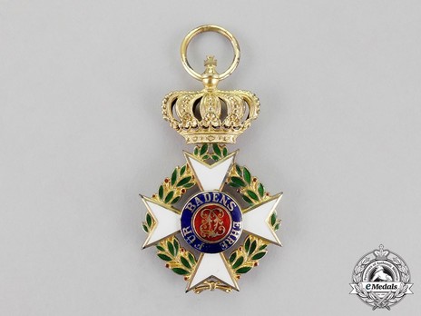 Order of Military Merit of Charles Frederick, Knight (in silver gilt) Reverse