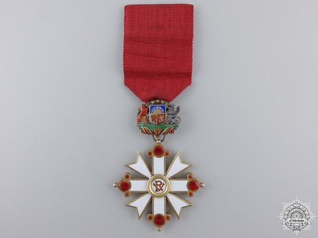 Military Order of Viesturs, V Class, Civil Division Obverse