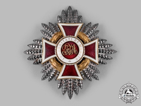 Order of Leopold, Type III, Military Division, I Class Breast Star (lower class)