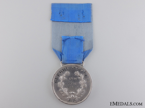 Medal for Military Valour, in Silver (for French Troops in the Austro-Sardinian War 1859 and stamped "F.G.") Reverse