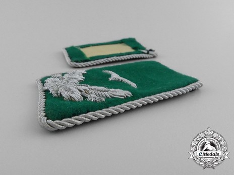 Luftwaffe Field Divisions Leutnant Collar Tabs
