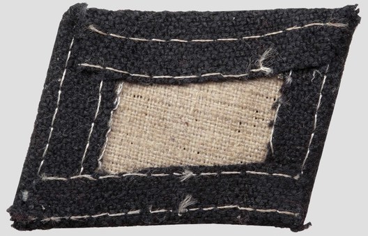 Waffen-SS 2nd Latvian Division Collar Tab Reverse