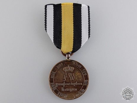 Commemorative War Medal, 1813-1815, for Combatants (1814, squared arms version) Obverse