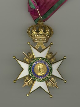 House Order of Saxe-Ernestine, Type II, Military Division, I Class Commander Cross Obverse