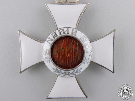 Order of St. Alexander, Type I, V Class Knight Obverse