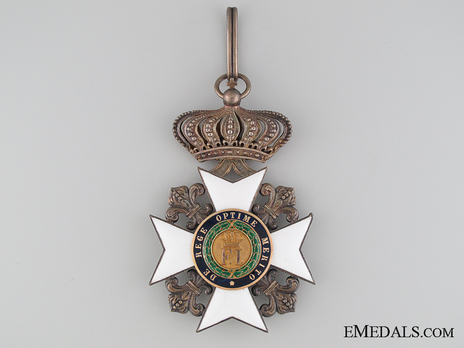 Royal Order of Francis I, Commander (in silver gilt) Obverse