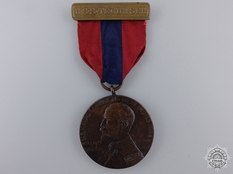 West Indies Campaign Medal (for U.S.S. Tecumseh) Obverse