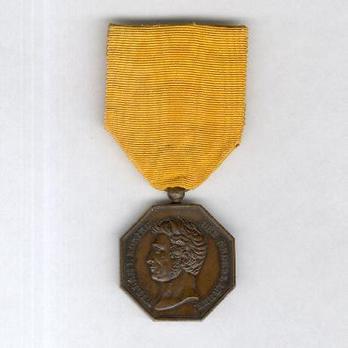 Bronze Medal (stamped "VDK") Obverse