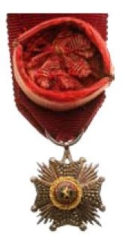 Miniature Grand Officer Breast Star (Civil Division, 1832-1951) Obverse