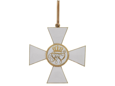  Order of the Red Eagle, Type V, Civil Division, I Class Cross (in gold) Reverse
