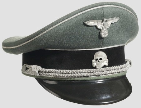 Allgemeine SS General's Field-Grey Visor Cap Profile