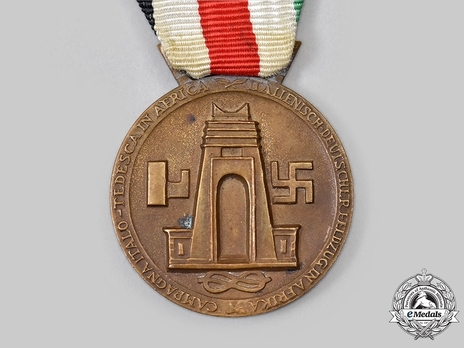 Bronze Medal (stamped "DE MARCHIS LORIOLI MILANO") Reverse