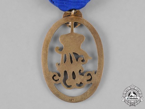 Red Cross Medal (in silver gilt) Reverse