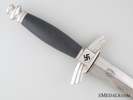 NSFK Enlisted Ranks Knife by F. & A. Helbig Grip Reverse