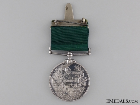 Silver Medal (for United Kingdom recipients, with Queen Victoria effigy) Reverse
