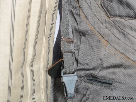 German Army Officer's Field Tunic Interior Detail