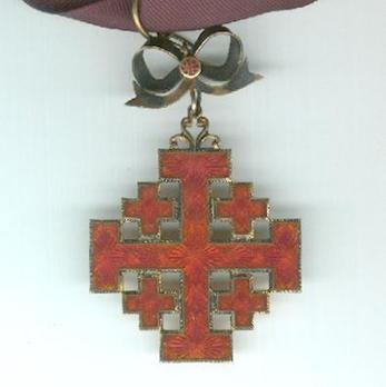 Equestrian Order of Merit of the Holy Sepulcher of Jerusalem (Type II) Grand Officer (for Women) Obverse
