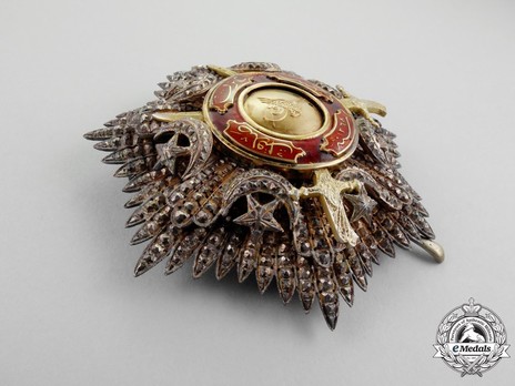 Order of Medjidjie, Military Division, I Class Breast Star Obverse