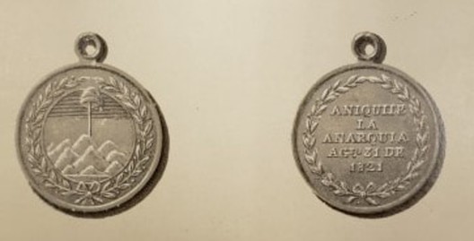 Punta del Medano Medal, Silver Medal Obverse and Reverse