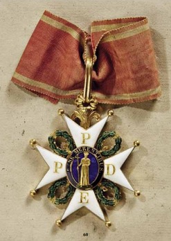 Order of the Lion of Limburg, Commander Obverse