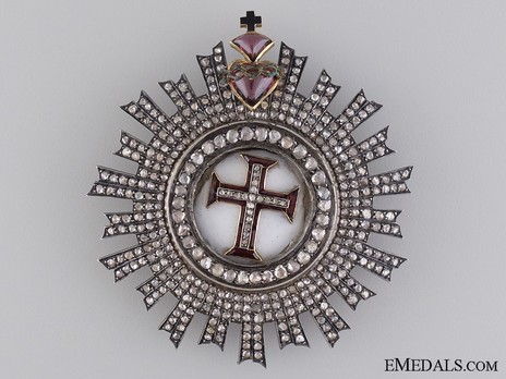Grand Cross Breast Star (with diamonds and garnets) Obverse
