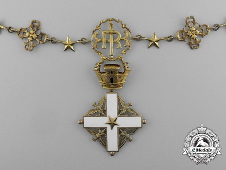 Order of Merit of the Italian Republic, Type I, Collar Obverse