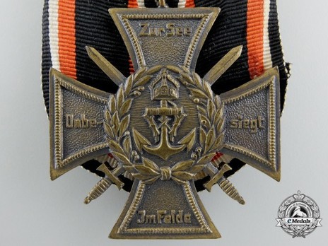 Commemorative Honour Cross of the Navy Corps, Flanders (with clasps) Obverse