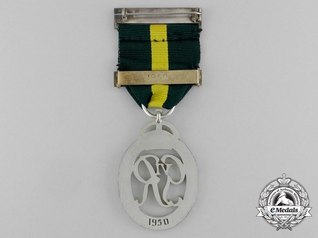 Decoration (for Territorial Army, with GVIR cypher, with 1 clasp) Reverse