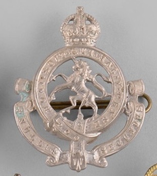 Governors General's Horse Guards Other Ranks Cap Badge Obverse