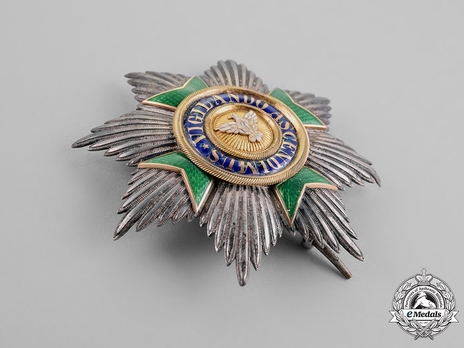 Order of the White Falcon, Type II, Civil Division, Grand Cross Breast Star Obverse