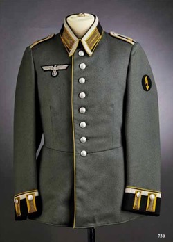 German Army Cavalry Ordnance NCO's Dress Tunic Obverse