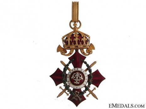 Order of Military Merit, III Class (with war decoration 1916-1933) Obverse