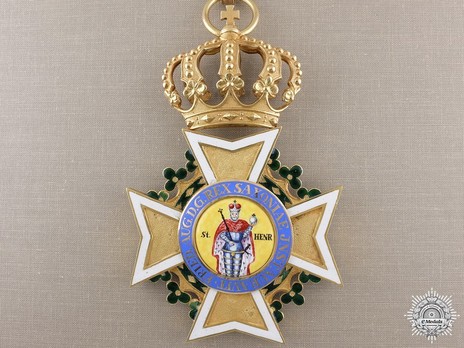 Military Order of St. Henry, Type III, Grand Cross (in gold) Obverse