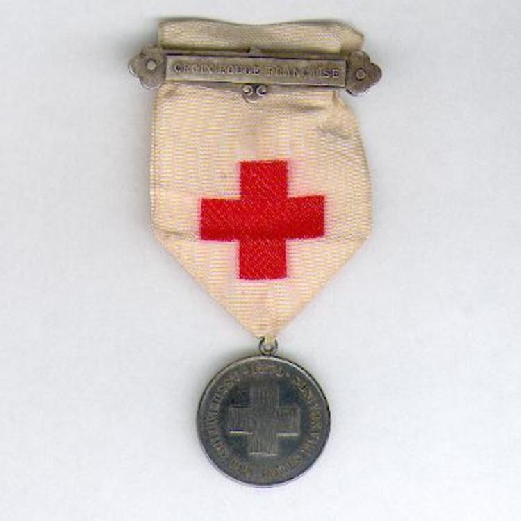 Silver medal with suspension clasp1