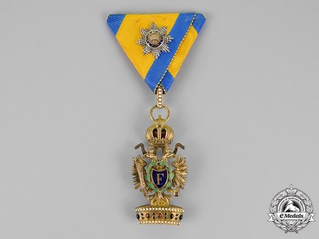 Order of the Iron Crown, Type III, Civil Division, I Class Breast Star, Miniature