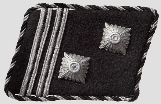 Allgemeine SS Sturmscharführer Collar Tabs (pre-1940 version) Obverse
