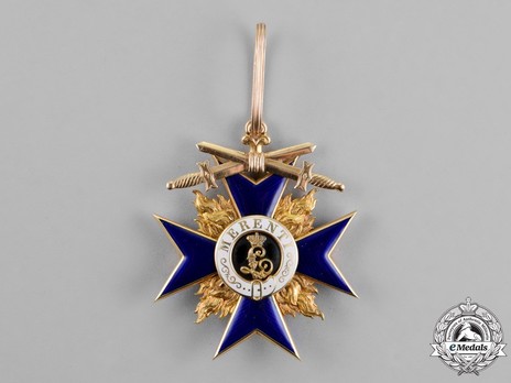 Order of Military Merit, Military Division, II Class Cross (without crown) Obverse